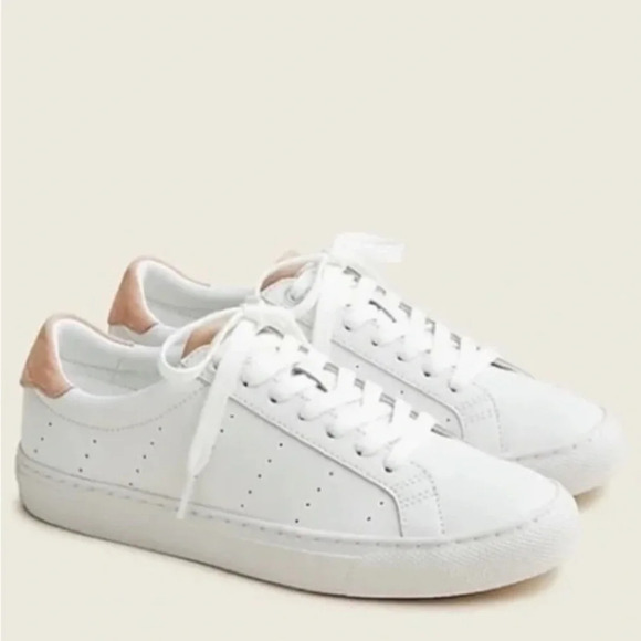 J. Crew Saturday Sneaker with Suede Detail 8 - Picture 1 of 8